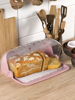 Bread bin Cake, light pink